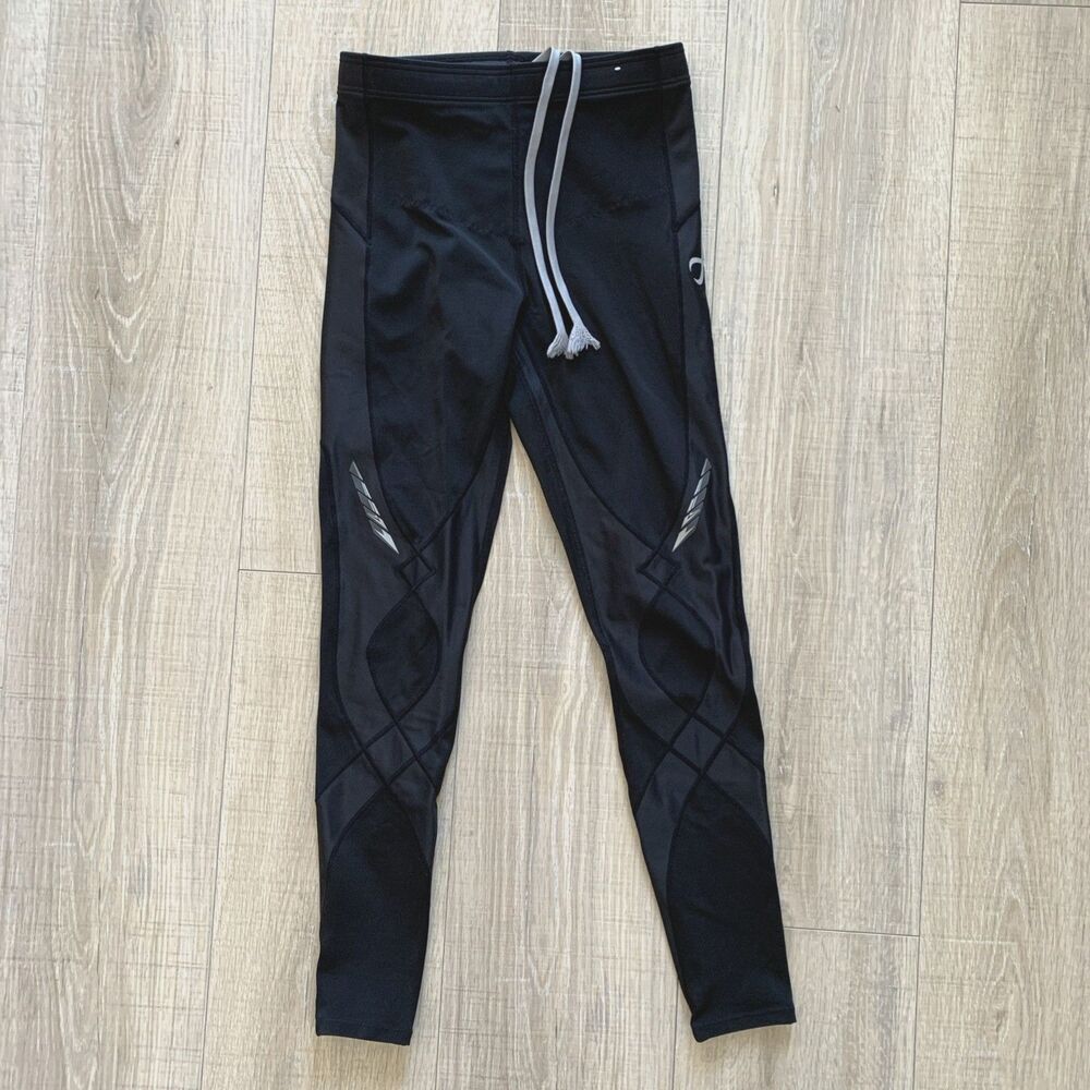 CW-X Stabilyx Joint Support Compression Tight Leggings 125809A Black Womens S